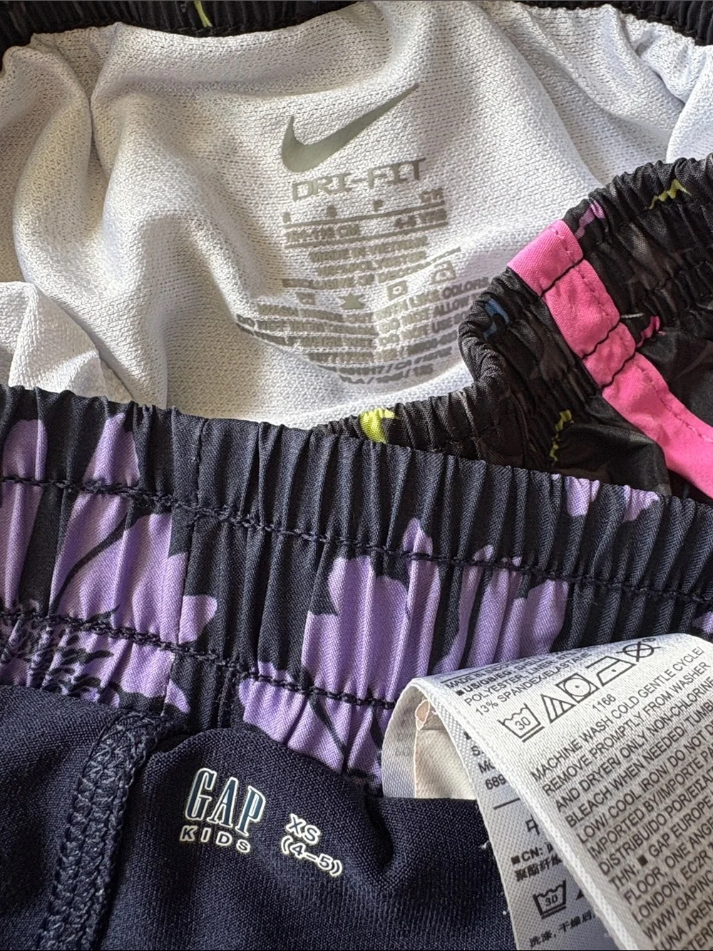 Girls Athletic Shorts Set size 4-5Y